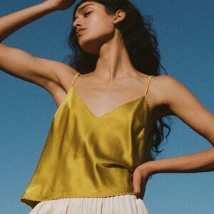 Doen Effie cami in green